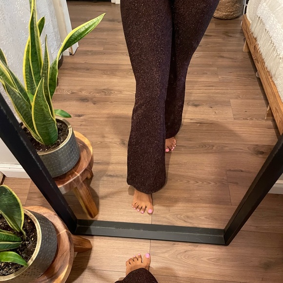 Glitter flared pants - Picture 3 of 4